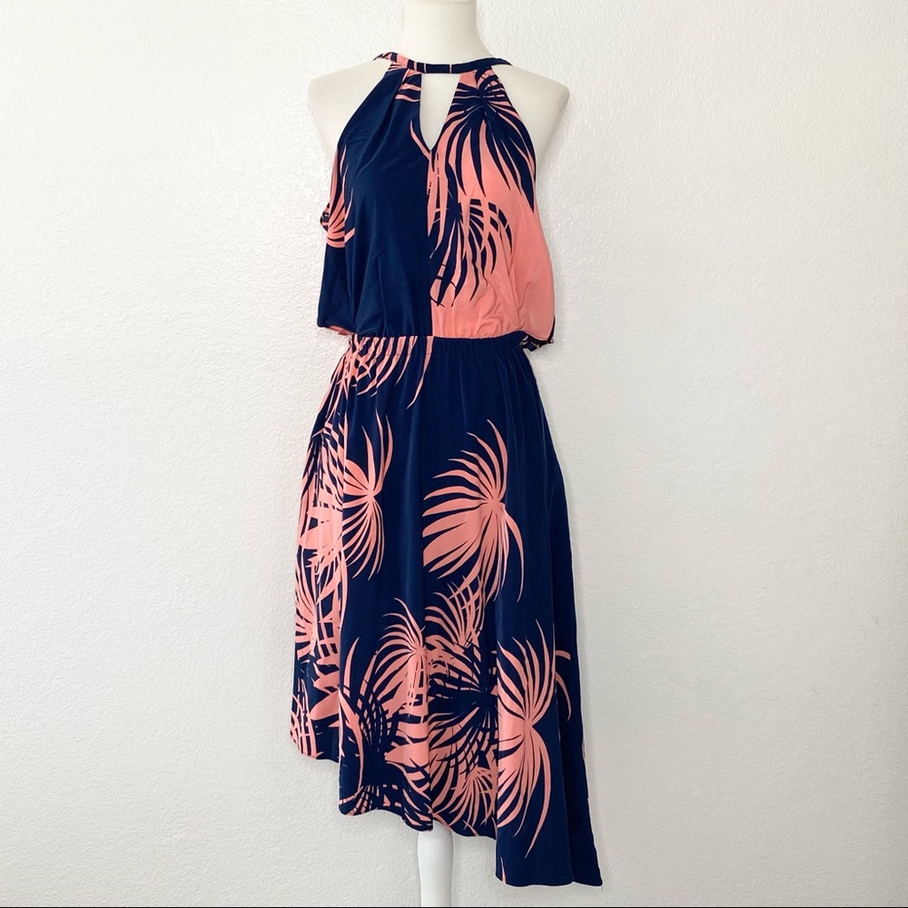YOANA BARASCHI Asymmetrical Print Dress - Picture 1 of 4